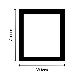 20x25 cm